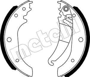 Metelli Remschoen set 53-0489