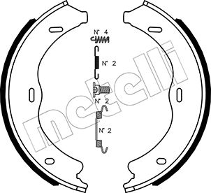 Metelli Remschoen set 53-0507K