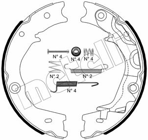 Metelli Remschoen set 53-0586K