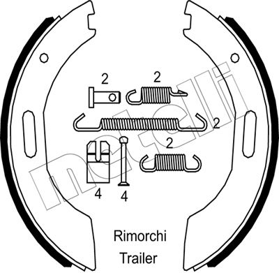 Metelli Remschoen set 53-0591