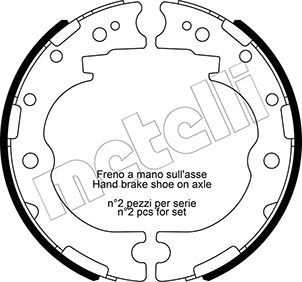 Metelli Remschoen set 53-0637