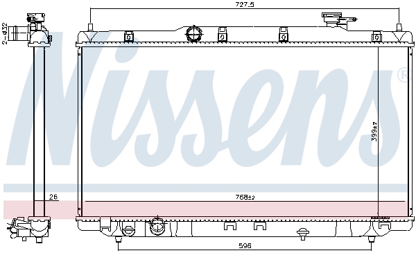 Nissens Radiateur 606310