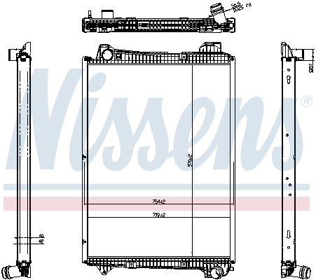 Nissens Radiateur 606321