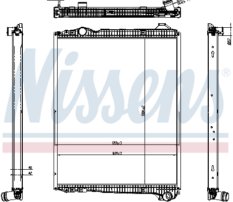 Nissens Radiateur 606323