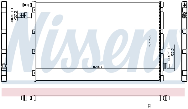 Nissens Radiateur 606327