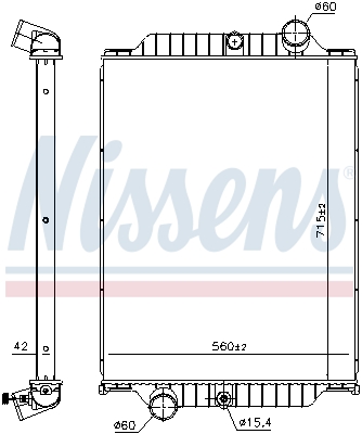 Nissens Radiateur 6063660