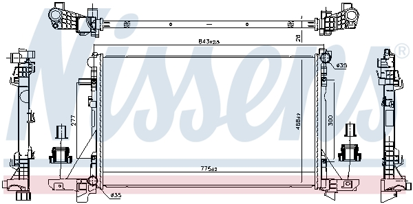 Nissens Radiateur 606411