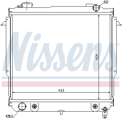 Nissens Radiateur 60987