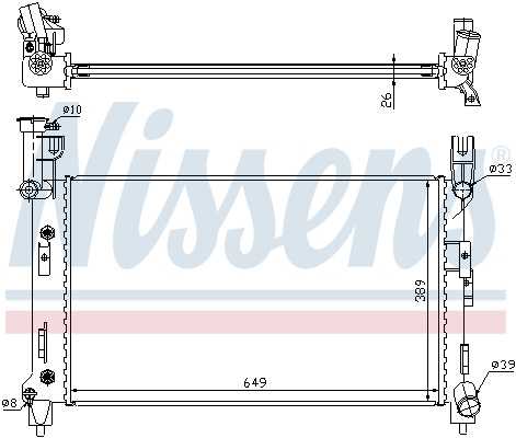 Nissens Radiateur 60996A