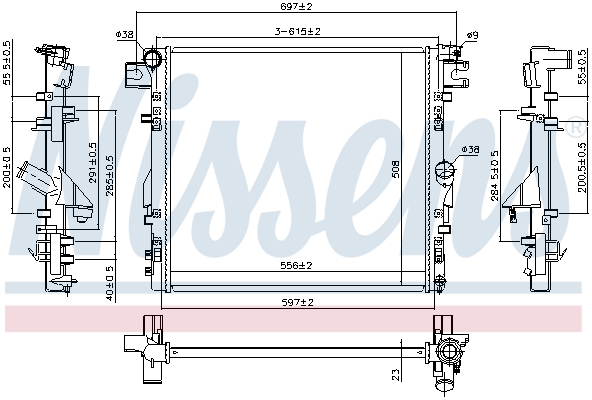 Nissens Radiateur 61037