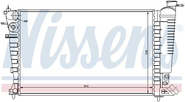 Nissens Radiateur 61368