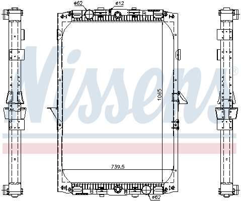 Nissens Radiateur 61417A