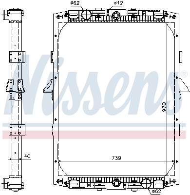 Nissens Radiateur 61419A