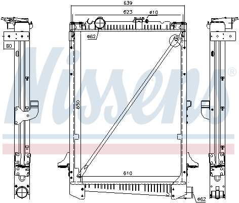 Nissens Radiateur 61441A