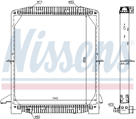 Nissens Radiateur 62343A