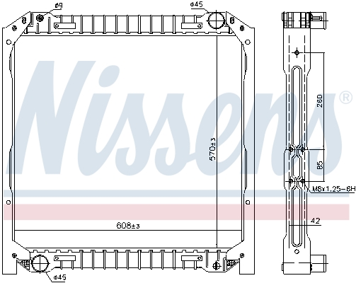 Nissens Radiateur 62344