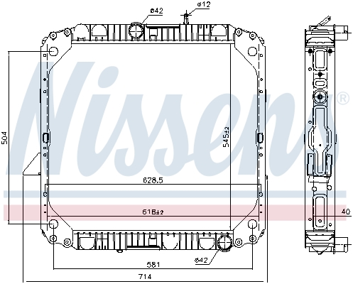 Nissens Radiateur 62563