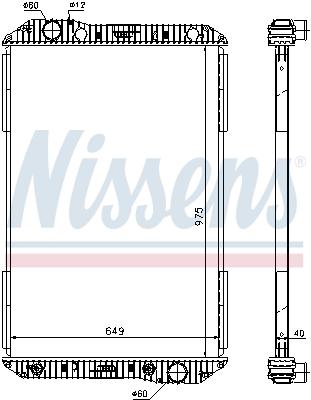 Nissens Radiateur 625710