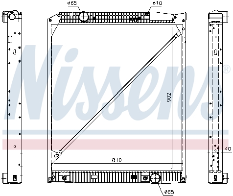 Nissens Radiateur 62653A