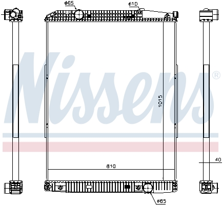 Nissens Radiateur 627910