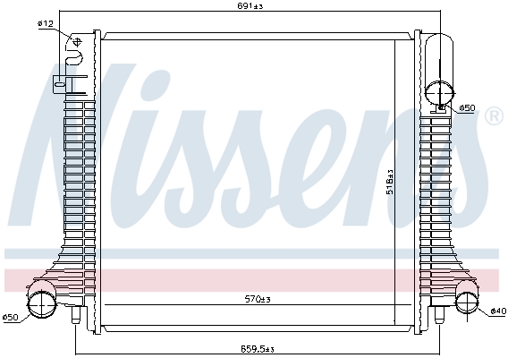 Nissens Radiateur 62798