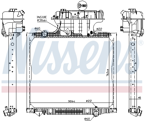 Nissens Radiateur 62875