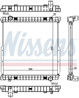 Nissens Radiateur 63333