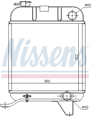 Nissens Radiateur 63460