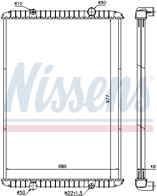 Nissens Radiateur 637750