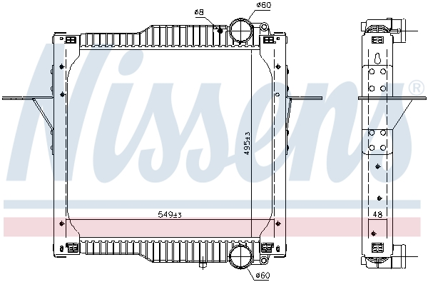 Nissens Radiateur 63784