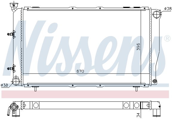 Nissens Radiateur 64113