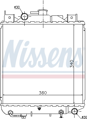 Nissens Radiateur 64157