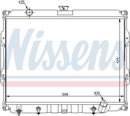 Nissens Radiateur 67047