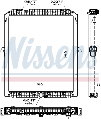 Nissens Radiateur 67176