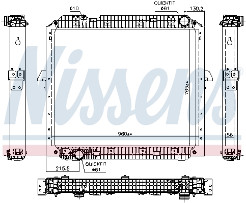 Nissens Radiateur 67178