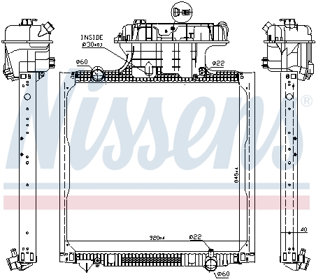 Nissens Radiateur 67225