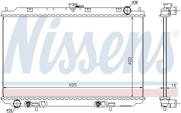 Nissens Radiateur 68725