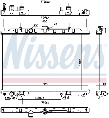 Nissens Radiateur 68799