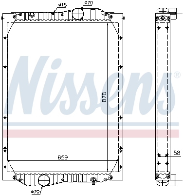 Nissens Radiateur 69603A