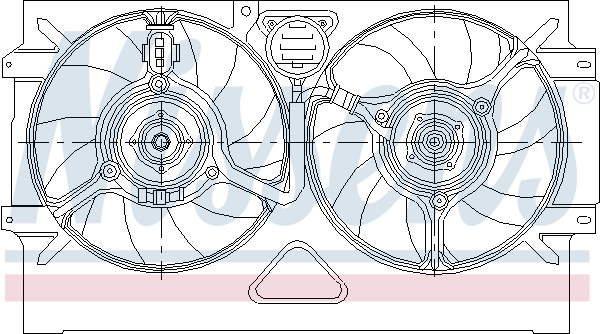 Nissens Ventilatorwiel-motorkoeling 85469