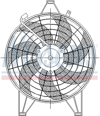 Nissens Ventilatorwiel-motorkoeling 85531