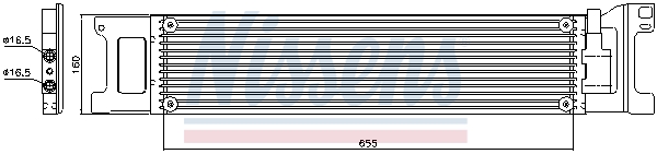 Nissens Oliekoeler motorolie 90635