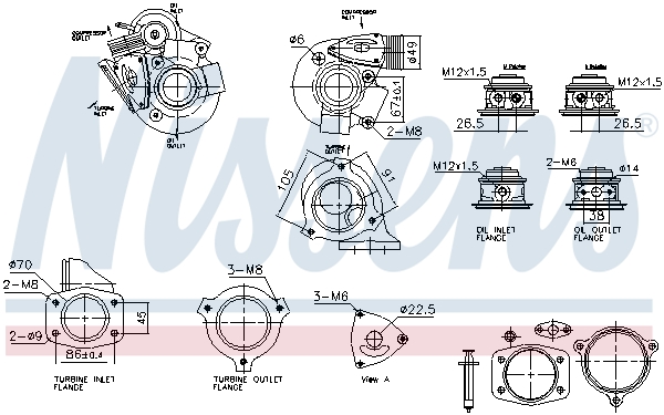 Nissens Turbolader 93633