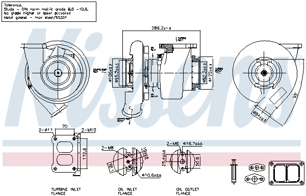 Nissens Turbolader 93773