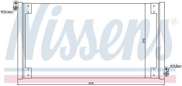 Nissens Airco condensor 940025