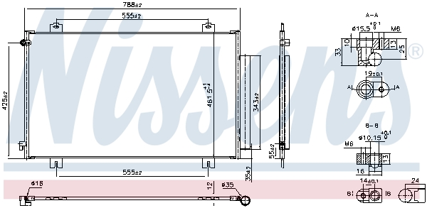 Nissens Airco condensor 940925