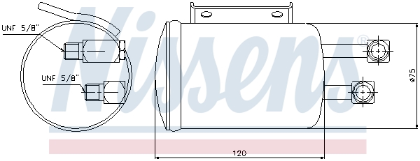 Nissens Airco droger/filter 95106