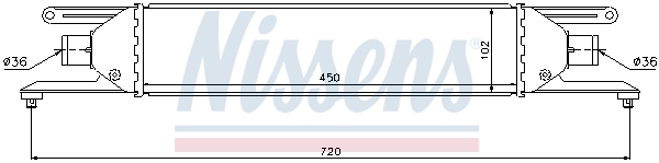Nissens Interkoeler 96631