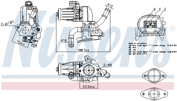 Nissens EGR-klep 98232