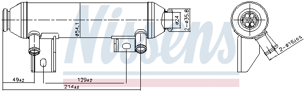 Nissens EGR koeler 989419